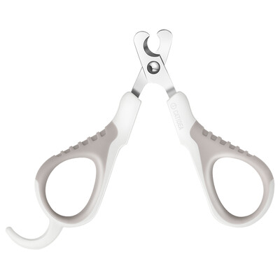 

Cat Le Shi 160° cat scissors cut pet nail clippers nail scissors CG12 white