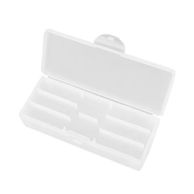 

Pro Transparent Nail Tools Storage Box 2 Layers Manicure Nail Art Case Box