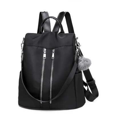 

Backpack female tide wild fashion casual travel anti-theft Oxford cloth canvas ladies backpack