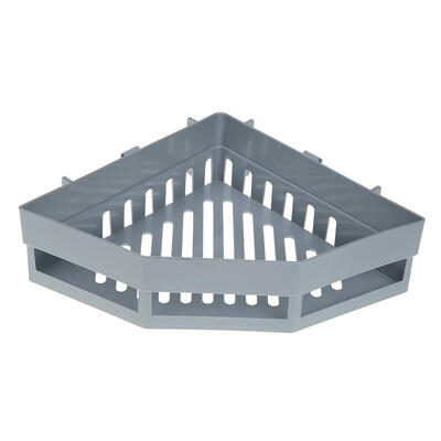 

Triangle Corner Drain Shelf Bathroom Storage Rack Container Organizer Shelf