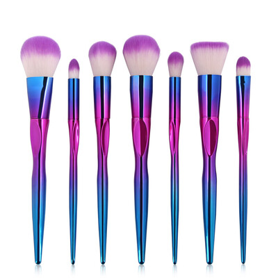 

〖Follure〗7pcs Makeup Brush Set tools Make-up Toiletry Kit Wool Make Up Brush Set
