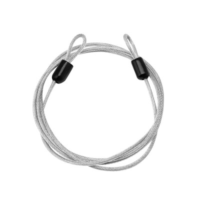 

Multifunctional 100cm x 2mm Cycling Sport Security Loop Cable Lock Bicycle Bikes Scooter U-Lock