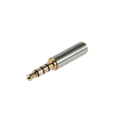 

Gold 25 mm Female to 35 mm Male Audio Stereo Headphone Converter Adapter