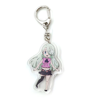 

The Seven Deadly Sins Anime Peripheral Acrylic Pendant Jewelry Seven Big Sins Seven Original Sins Melio Das Keychain