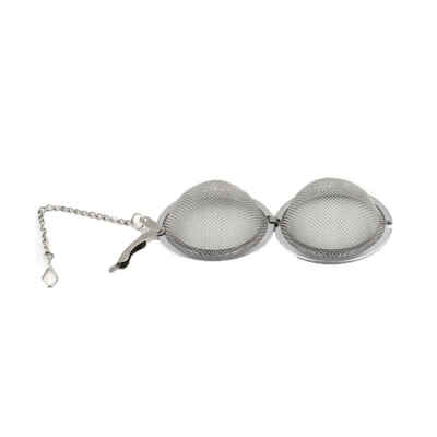 

Stainless Steel Teapot Mesh Ball Infuser Strainer Egg Shaped Tea Filter Strainer 45cm