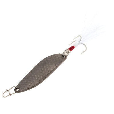 

YAPADA 5g-20g Zinc Alloy Spoon Fishing Lure Hard Bait Noise Sequin Paillette with Feather