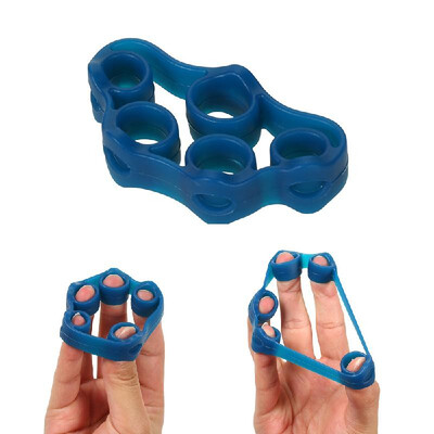 

1Pc Silicone Finger Stretcher Hand Resistance Band Finger Strength Trainer Strengtheners for Rock Climbing Fitness Exercise Workou