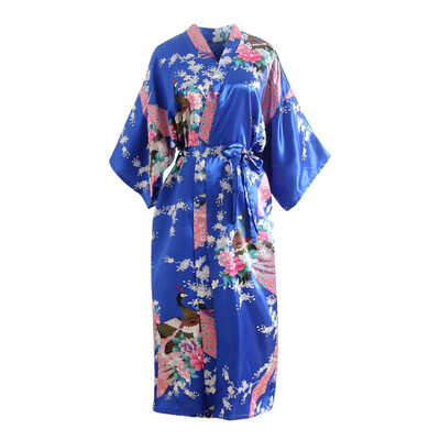

Toponeto Women Sexy Print Blossom Kimono Dressing Gown Bath Robe Lingerie Nightdress