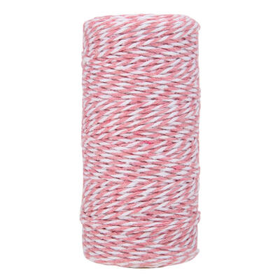 

1 Roll 100 Meters 2Ply Cotton Twine DIY Weaving Handmade Craft String Rope