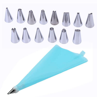 

16pcs A Set Cake Mold Stainless Steel Decorative Tool Mounting Pattern