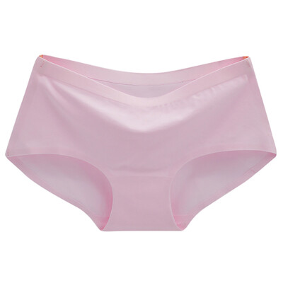 

Toponeto Fashion One-piece Seamless Underwear Mid-waist Sexy Lady Underwear All Cotton