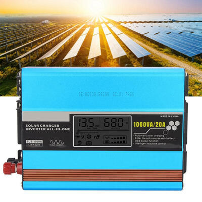 

Greensen Power Inverter Controller Portable Solar Battery DC to AC Converter