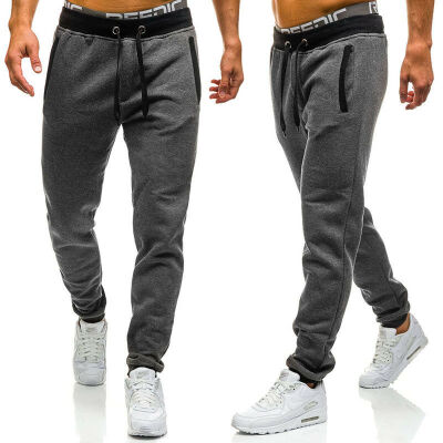 

Mens Slim Fit Tracksuit Sport Gym Skinny Jogging Joggers Sweat Pants Trousers