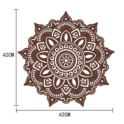 

〖Follure〗Mandala Flower Indian Bedroom Wall Decal Art Stickers Mural Home Vinyl Family