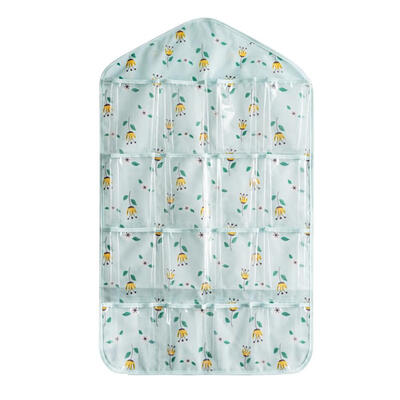 

Hanging Storage Closet Bag 16 Pockets Wall Mounted Wardrobe Hang Bag Holder
