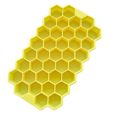 

DIY 37 Ice Cubes Honeycomb Ice Cream Maker Form Pops Mould Popsicle Molds Yogurt Ice Box Fridge Treats Freezer Ice Cream Tools