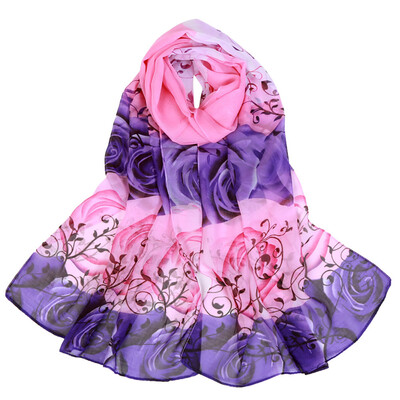 

Gobestart Fashion Women Soild Dot Printing Long Soft Wrap Scarf Ladies Shawl Scarves