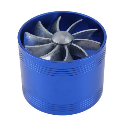 

Car Refitting Turbine Turbo Charger Air Intake Gas Fuel Saver Fan Vent