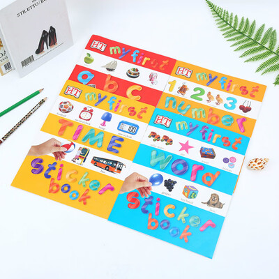

Sticker Books for Scene Scene of Early Childhood Education English Cognitive Enlightenment book