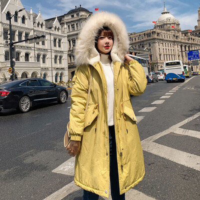 

Roseonmyhand Women Winter Warm Coat Hooded Thick Warm Loose Pocket Jacket Long Overcoat