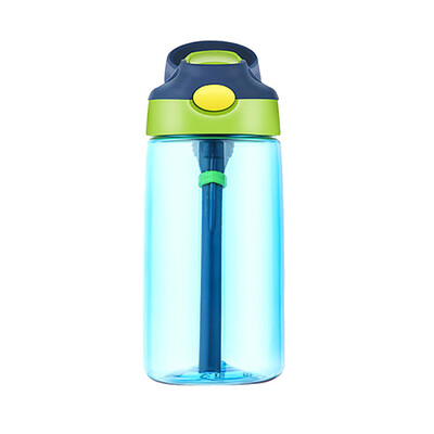 

Gobestart Flip Led Straw Water Drink Bottle Sport Hydration Cycling Hiking Camping Tritan
