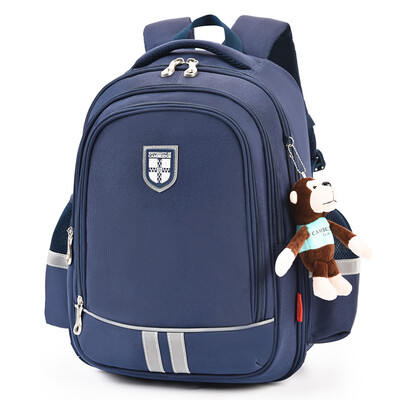 

UNIVERSITY OF CAMBRIDGE Primary school bag Men&women Childrens school bag Middle school students 3-6 grade large capacity simple casual backpack CA209 dark blue