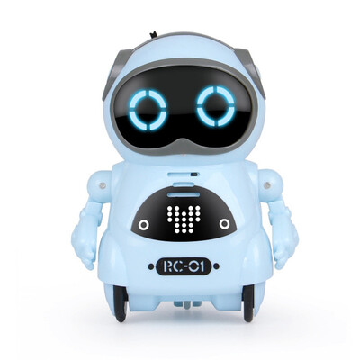 

Educational Mini Pocket Robot for Kids with Interactive Dialogue