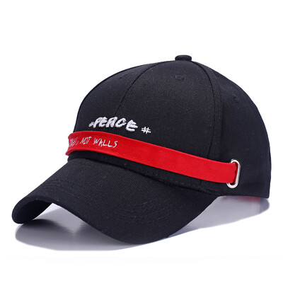 

Mens Hat Fashion Cap Letter Embroidered Long Tail Baseball Hat European&American Street Sun Hat Outdoor