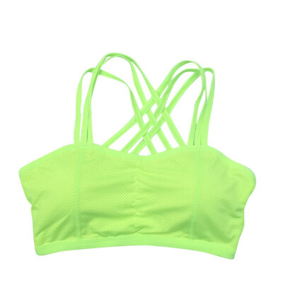 

Women Tank Tops Sleeveless Shirts Fitness Quick Dry Camis With Padded Bra Backless Across