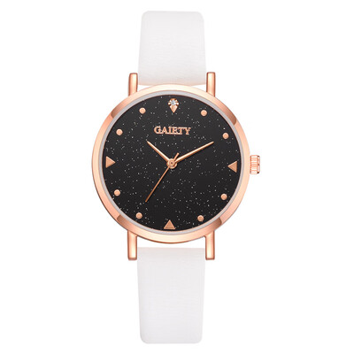 

Quartz watch temperament ladies watch new simple pu belt ladies watch quartz watch
