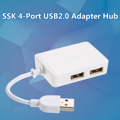 

SSK USB 20 Superspeed Charging & Transmission HUB Converter Adapter with 4 Extend USB Ports for Notebook Computer SHU200