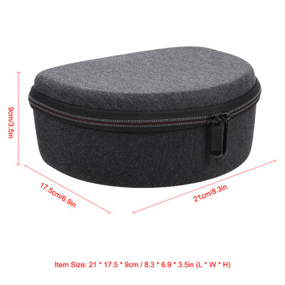 

Hard Headset Carrying Case Storage Travel Bag Protector for Foldable Headphones