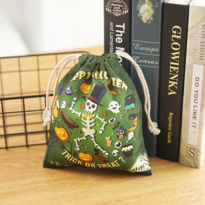 

〖Follure〗Halloween Cute Witches Candy Bag Packaging Children Party Storage Bag Gift