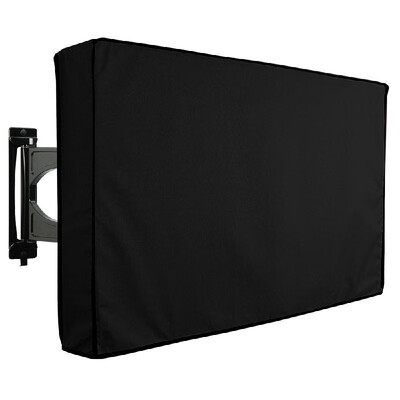 

Outdoor TV Cover 65" - 70" Waterproof Dustproof Television Protector Remote Control Pocket Bottom Cover for LED LCD Plasma Televis