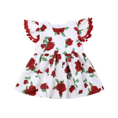 

Toddler Infant Kids Baby Girls Summer Dress Princess Party Wedding Tutu Dresses