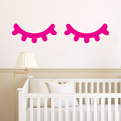 

Toponeto Eyelash Home Decor Wall Sticker Decal Bedroom Vinyl Art Mural