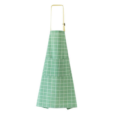 

Fashion Adjustable Cotton Kitchen Apron for Cooking Restaurant Pinafore