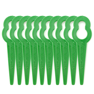 

〖Follure〗10 Pcs Mower Blades for RT250 Garden Lawn Trimmer Accessories