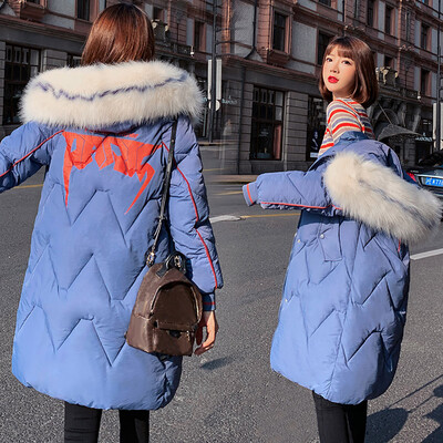 

Toponeto Women Winter Warm Coat Hooded Thick Warm Loose Pocket Jacket Long Overcoat