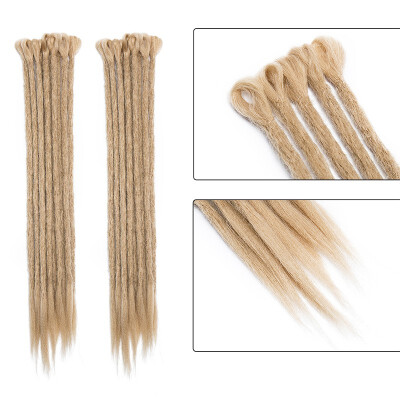 

Dreadlock Extension Ombre For Hip-Hop Synthetic Heat Resistant Crochet Braiding Hair Handmade Extension Twist Braiding For Women