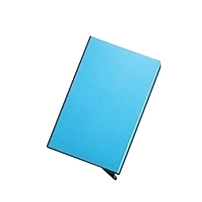 

Male&Female Universal Credit ID Card Holder Metal Cards Case Travel Card Wallet Aluminum Card Box