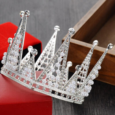 

Greensen Mini Crown Cake Topper Metal Happy Birthday Cake Toppers Wedding Cake Decorator