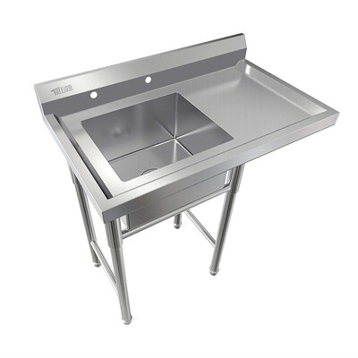 

Ktaxon 39" Wide Heavy Duty Commercial Stainless Steel Sink