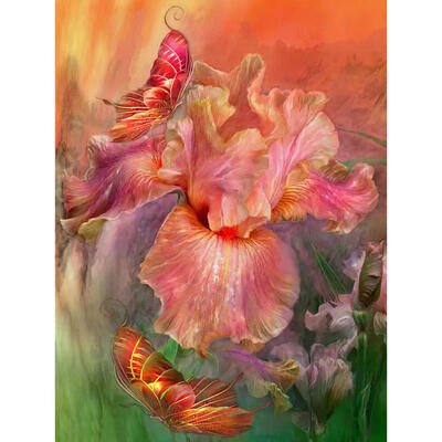 

5D DIY Full Drill Diamond Painting Butterfly Flower Cross Stitch Embroidery