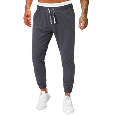 

Gobestart Mens Fashion Solid Color Long Jeans Slim Fit Pants Causal Trousers Full Length