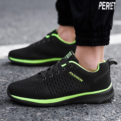 

2019 summer mens shoes net red sports casual mens running tide shoes summer breathable thin section mesh mesh black