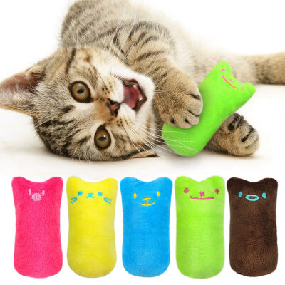 

Catnip Plush Toy CENBLUE Cat Chew Pillow Toy PP Cotton&Catnip Fill 5 Set