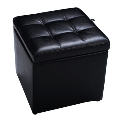 

Foldable Cube Ottoman Pouffe Storage Seat