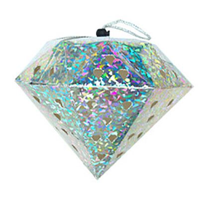 

Gobestart 30CM Christmas Diamond String Hanging Christmas Party Tree Decoration Ornament