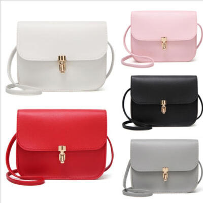 

Women Girl Tote Messenger Bags Lady PU Handbag Cross Body Bag Shoulder Bag Purse